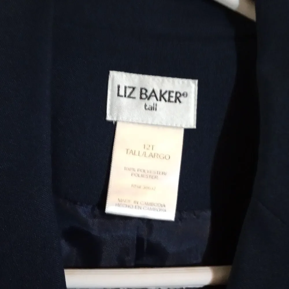 Liz Baker 12 tall women's blazer/dress jacket